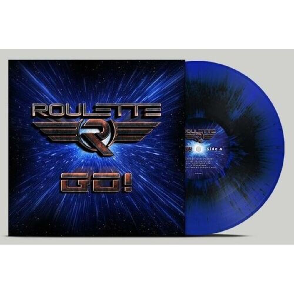 Go - Blue/Black Splatter